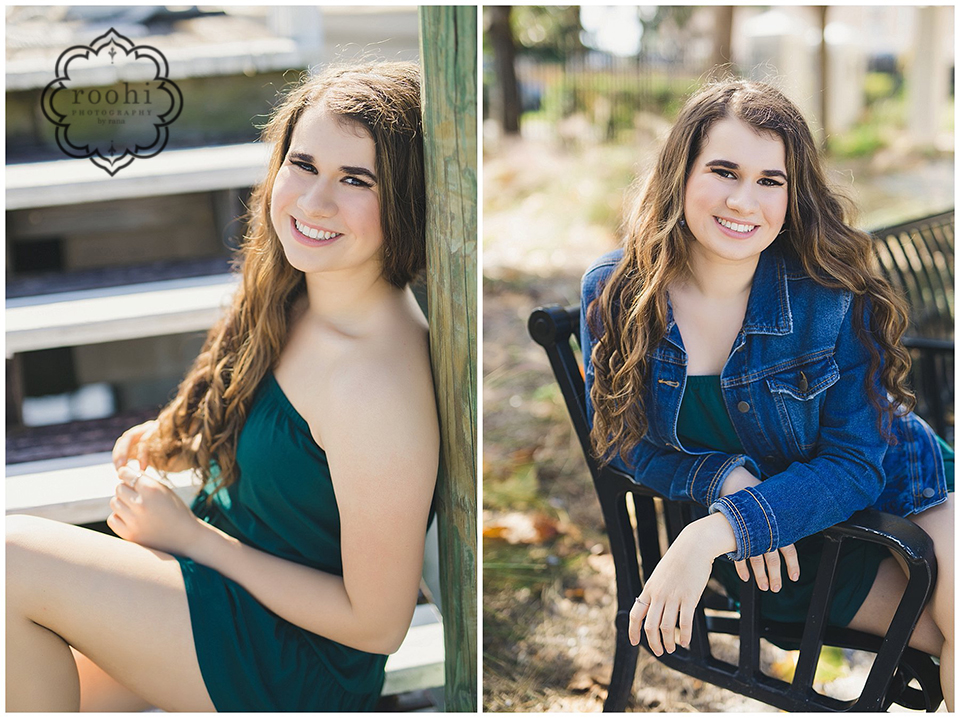 Dresses and skirts for senior photos. Roohi Photography. 