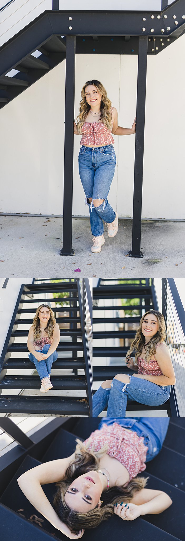 casual outfits for senior portraits. Roohi Photography. 