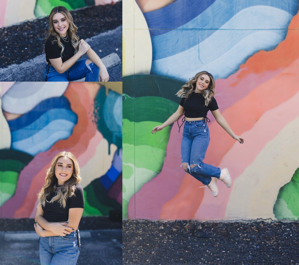 casual outfits for senior portraits. Roohi Photography. 